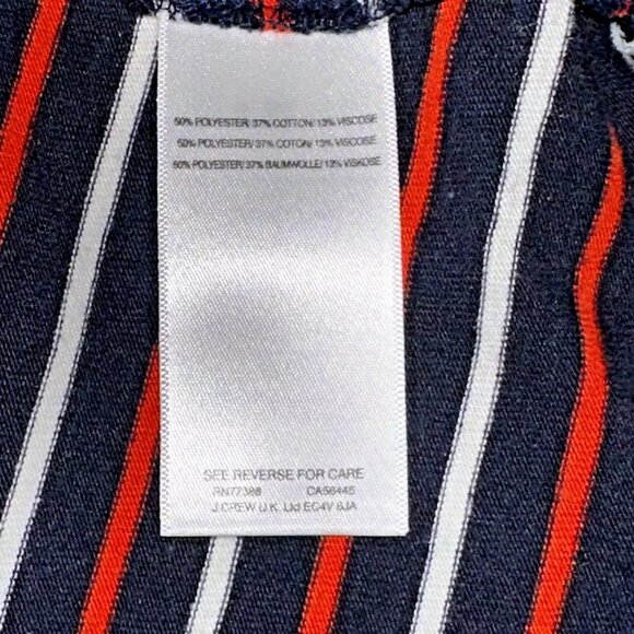 Madewell Highpoint Red, White, Blue Franklin Stripe Tank Dress Swing Trapeze M - Picture 7 of 8